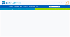 Desktop Screenshot of hasbrotoyshop.com